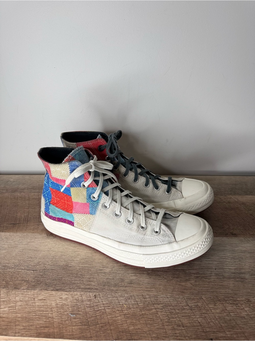 CONVERSE ALL STARS Chuck Taylor 70 High Top Chinese New Year Patchwork Size 10 - Picture 5 of 13